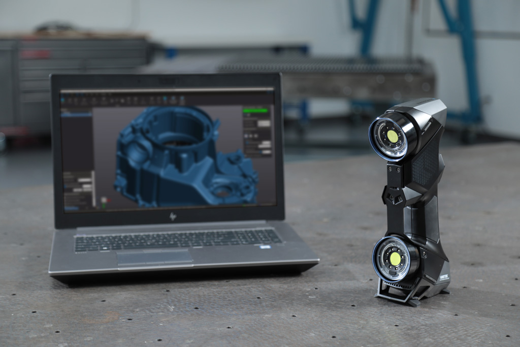 Портативный 3D-сканер Creaform MetraSCAN BLACK